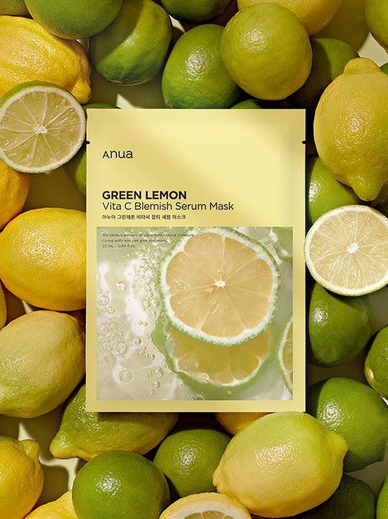 Anua - Green Lemon Vita C Blemish Serum Mask 1ea
