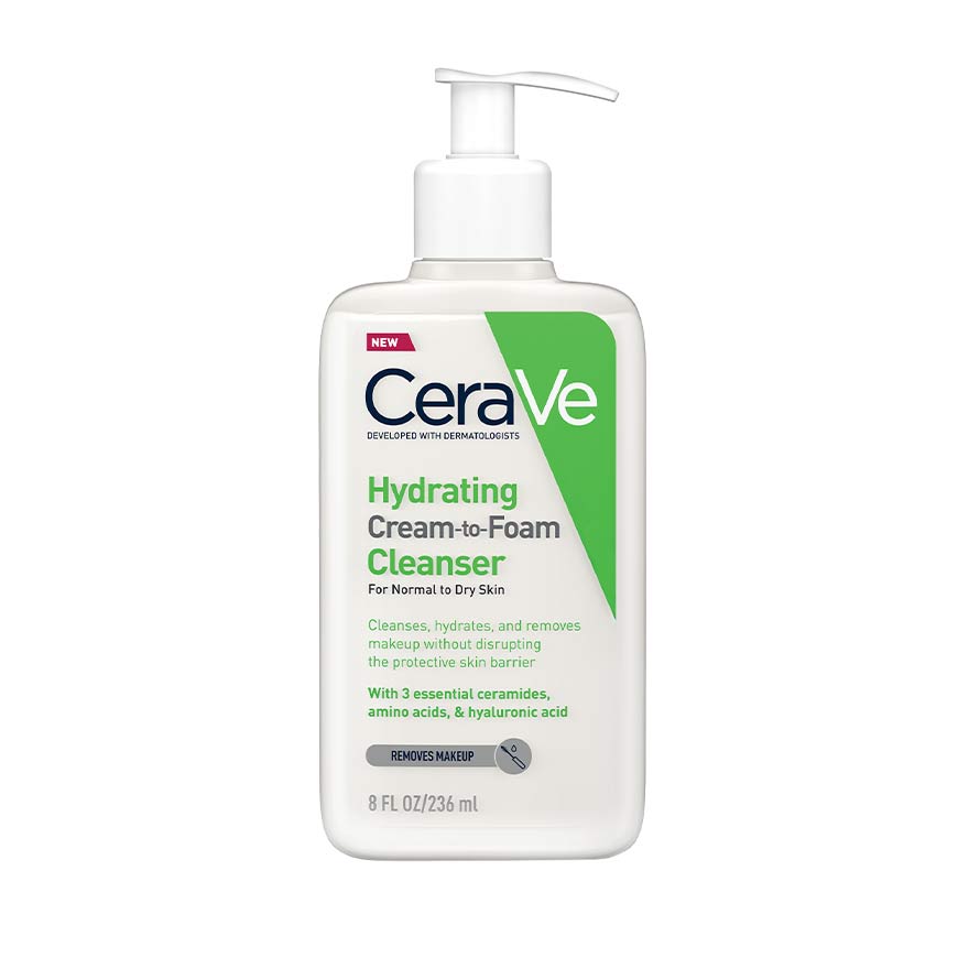 Cerave - Hydrating Cream to Foam Cleanser 236ml