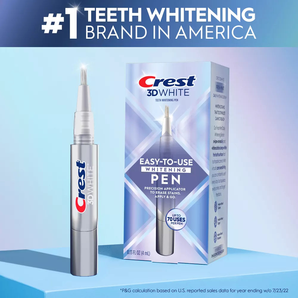 Crest - 3D White Easy -To-Use Teeth Whitening Pen 4ml