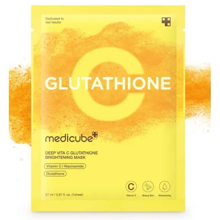 Medicube - Deep Vita C Glutathione Mask  (1ea)