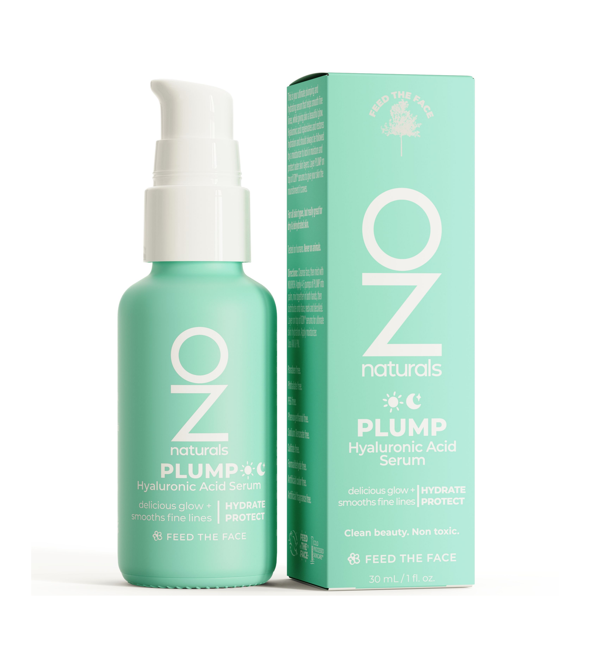 OZ Naturals - Plump Hyaluronic Acid Serum 30ml