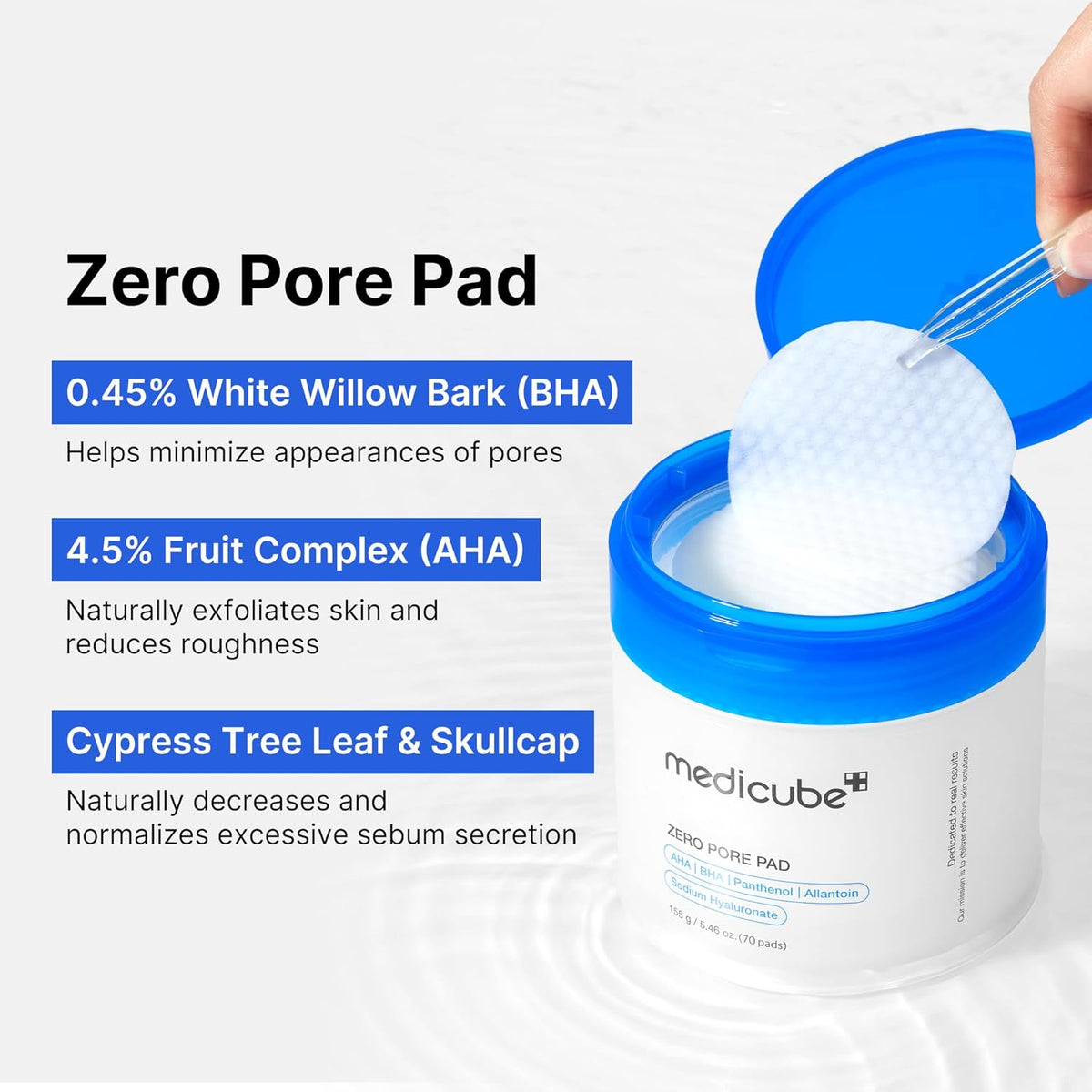 Medicube - Zero Pore Pad (70 Pads)