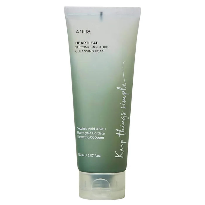 Anua - Heartleaf Succinic Moisture Cleansing Foam 150ml