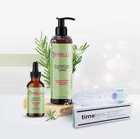 Mielle - Hair Care Promo Set - Rosemary Mint Oil + Creme + Dermaroller