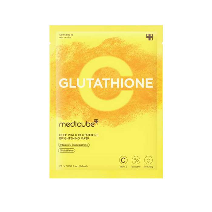 Medicube - Deep Vita C Glutathione Mask  (1ea)