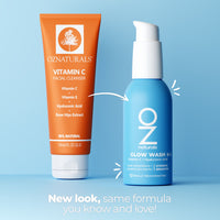 OZ naturals - Glow Wash Vitamin C + Hyaluronic Acid 89ml