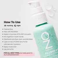 OZ Naturals - Plump Hyaluronic Acid Serum 30ml