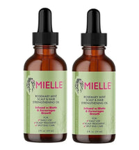 Mielle - Rosemary Mint Scalp and Hair Strengthening Oil 59ml Dual Pack