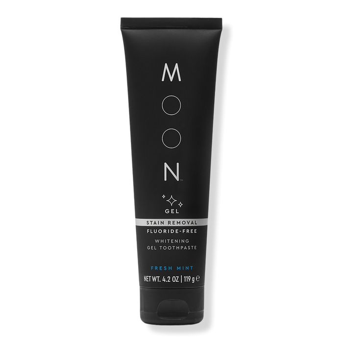 Moon Stain Removal Fluoride Free Whitening Gel Toothpaste Fresh Mint 119g