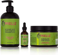 Mielle Hair Care Set (Strengthening Oil, Mask & Shampoo)