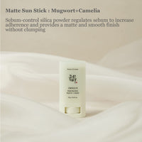Beauty of Joseon - Matte Sun Stick Mugwort + Camelia 18g