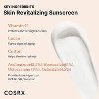 Cosrx - Vitamin E Vitalizing Sunscreen (SPF50+) 50ml