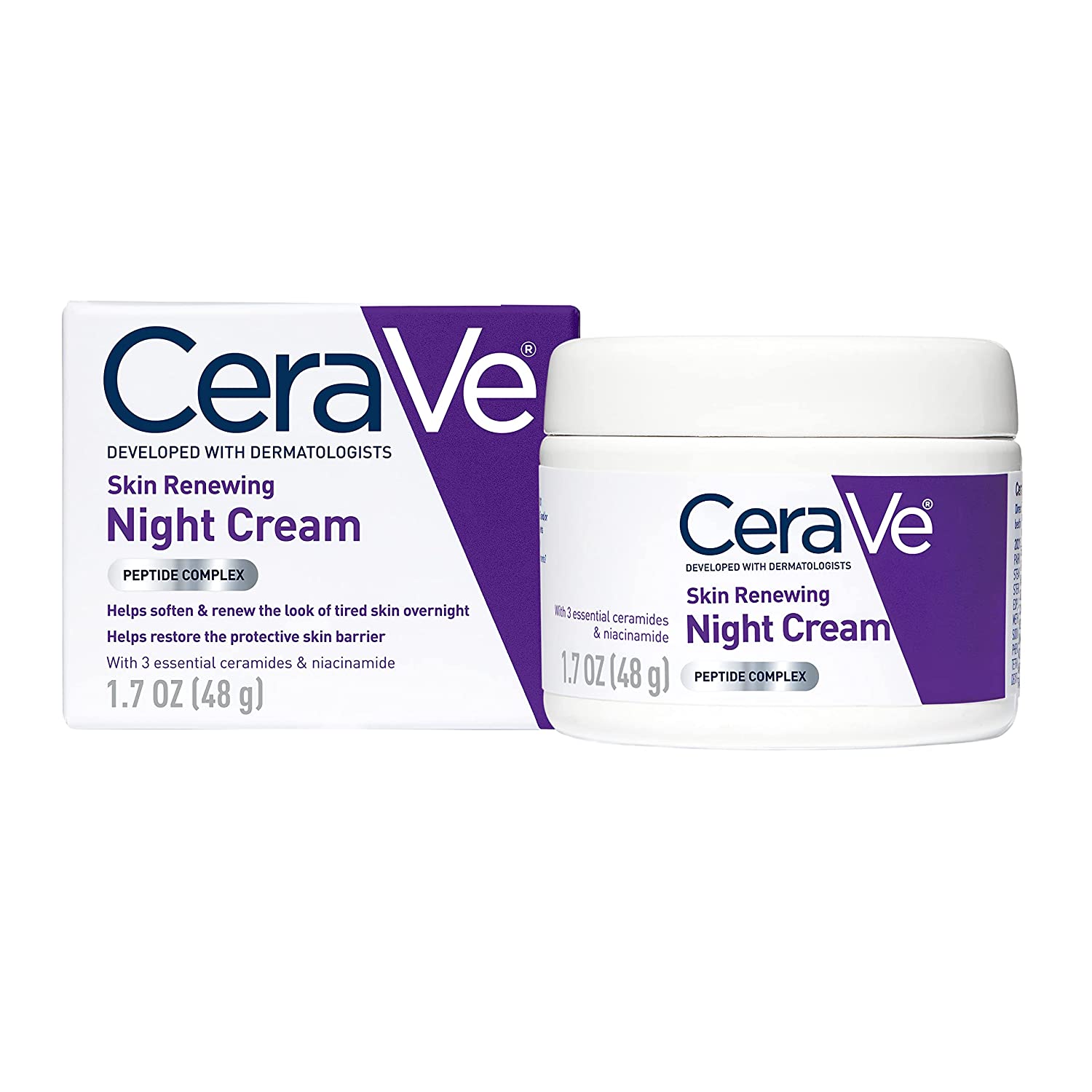 Cerave skin renewing night cream deals reviews