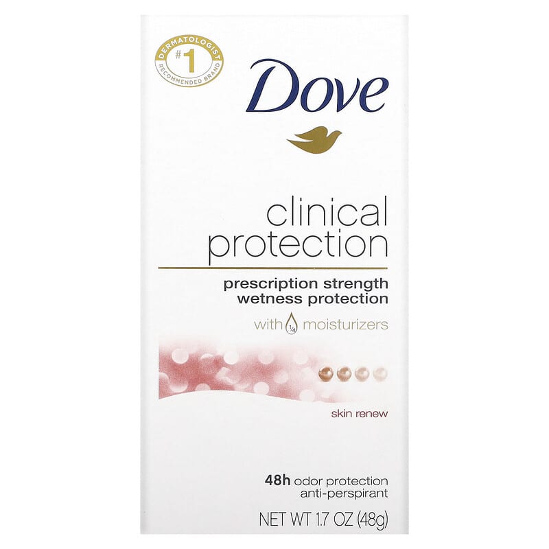 Dove Clinical Protection Antiperspirant Skin Renew 48g