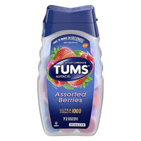 Tums Antacid Chewable Tablets Assorted Berries 72 each