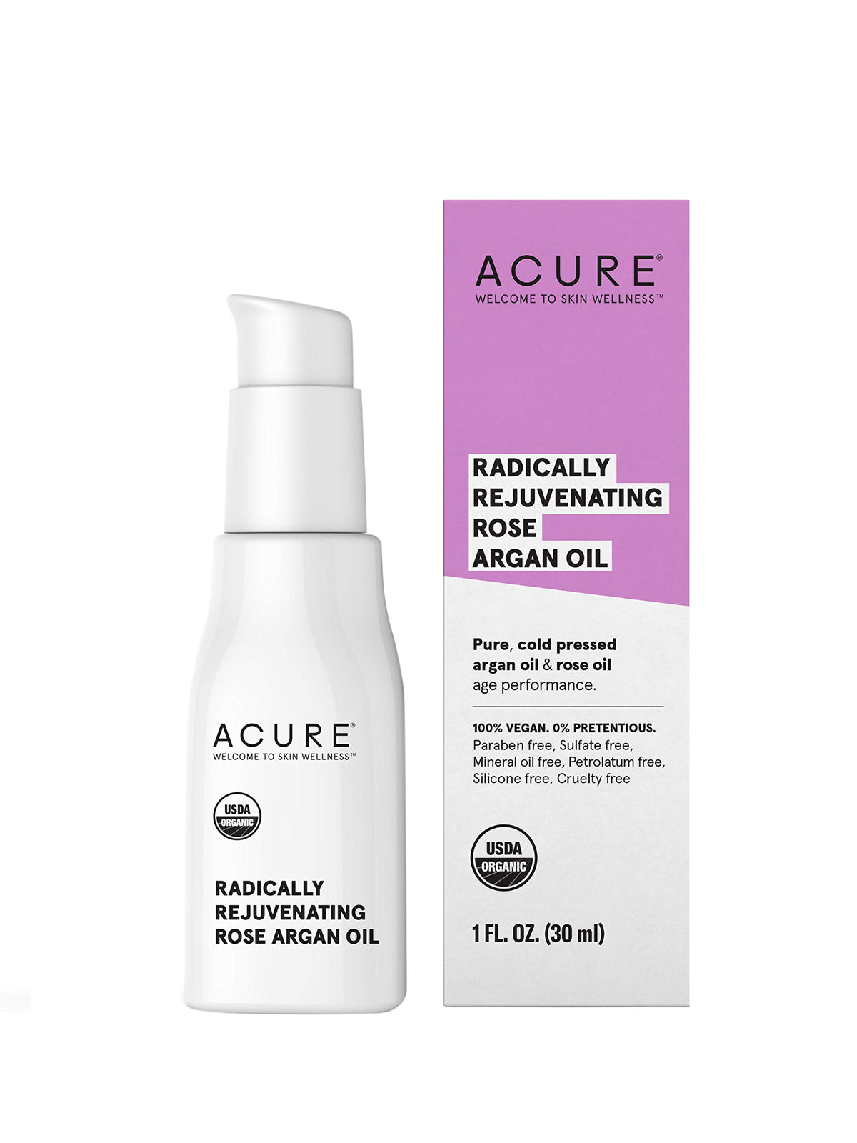 Acure - Radically Rejuvenating Rose Argan Oil 30ml