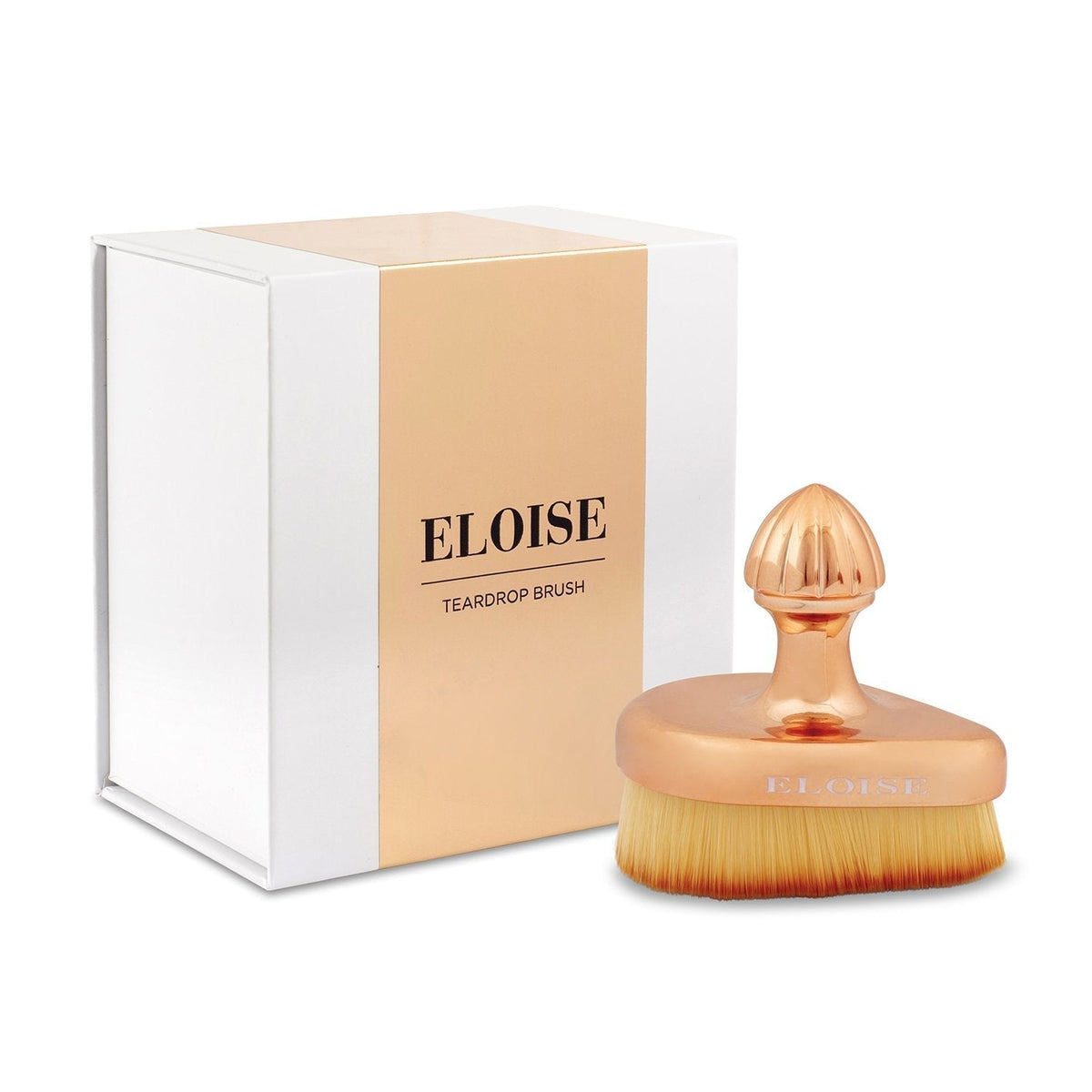 Eloise - Tear Drop Brush Rose Gold