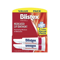 Blistex - Medicated Lip Ointment 2 Tubes Each 6gm