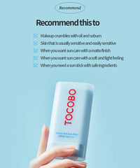 Tocobo - Cotton Soft Sun Stick SPF50+ PA++++ 19g